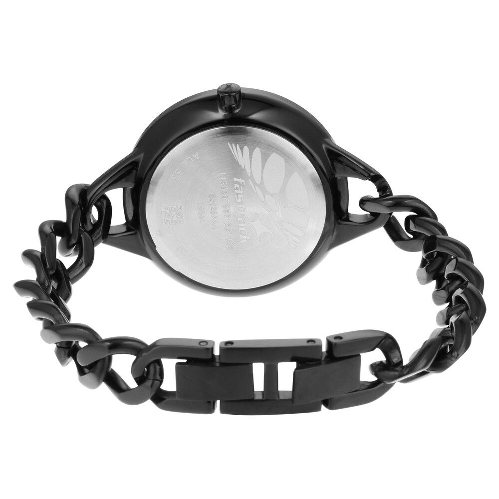 Fastrack watch top chain black