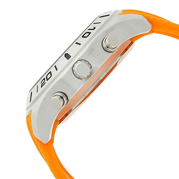 Fastrack Quartz Analog Digital Grey Dial Silicone Strap Watch for Guys - image number 2