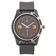 Fastrack Quartz Analog Silver Dial Plastic Strap Watch for Guys