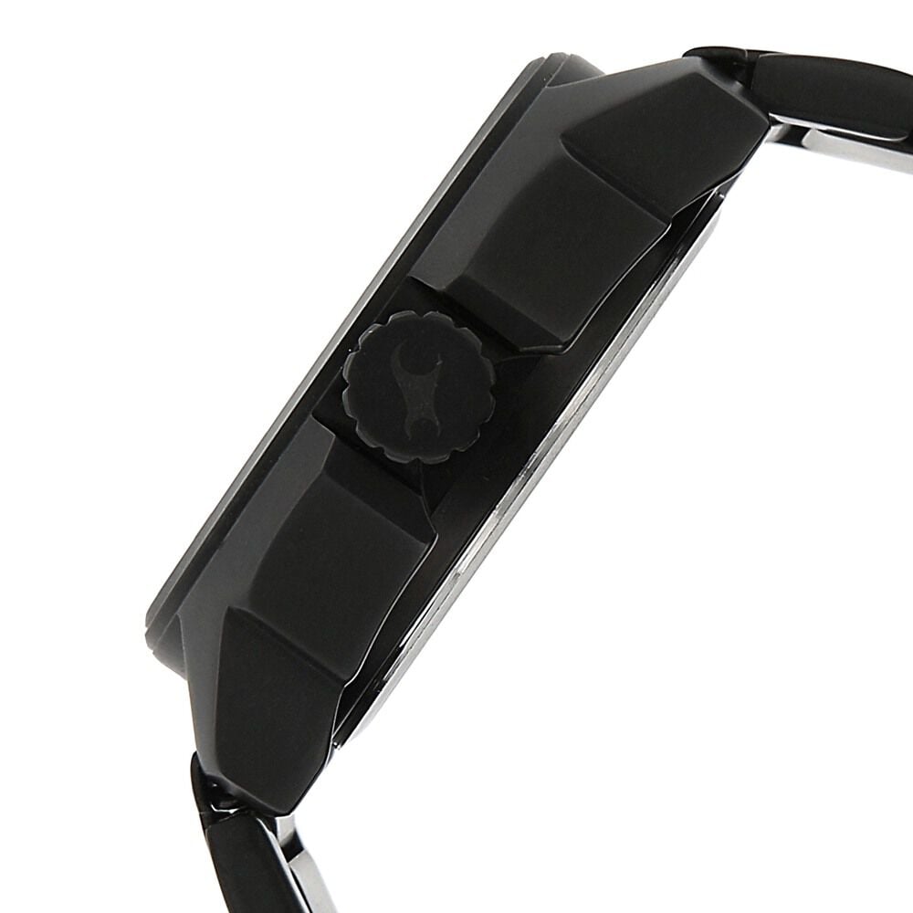 Buy Online Fastrack Quartz Analog Black Dial Stainless Steel Strap Watch for Guys ns3089nm01 Fastrack