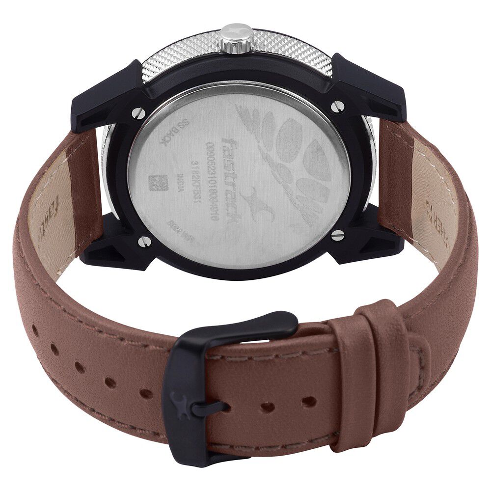 Fastrack watch ss best sale back 50m wr