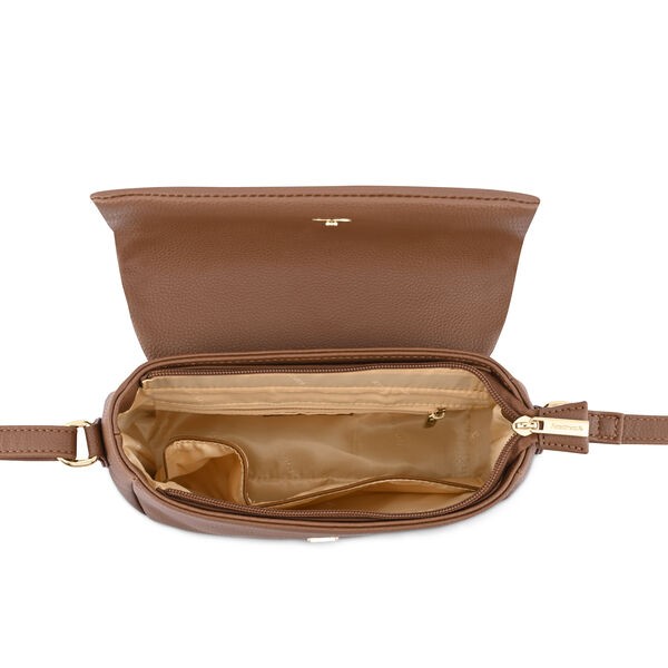 Fastrack Carryall Tan Sling with Adjustable Strap - image number 7