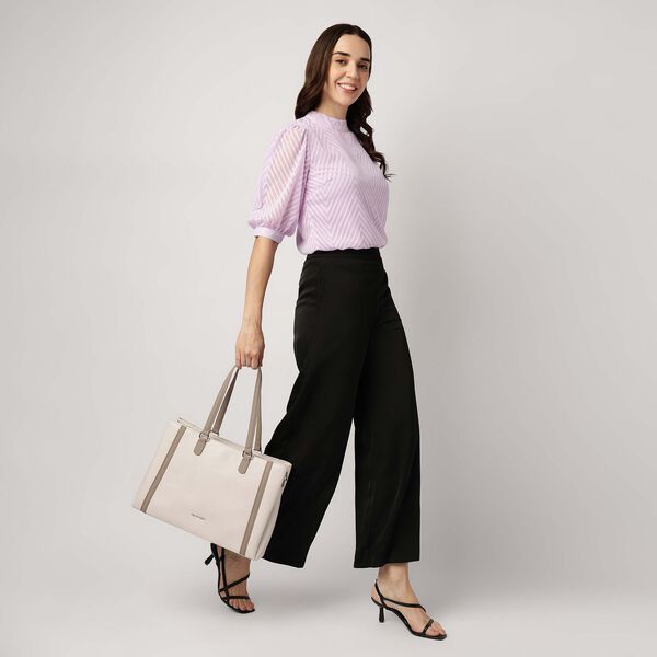 Fastrack Colorblock Laptop Tote - image number 1