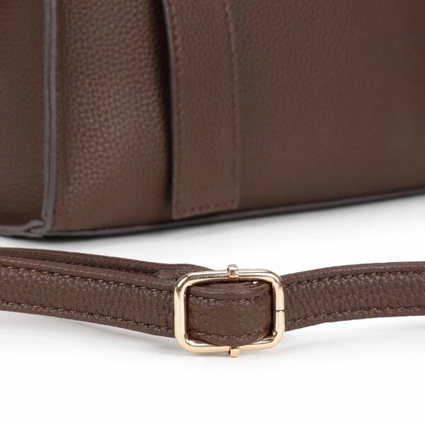 Chic brown satchel - image number 7