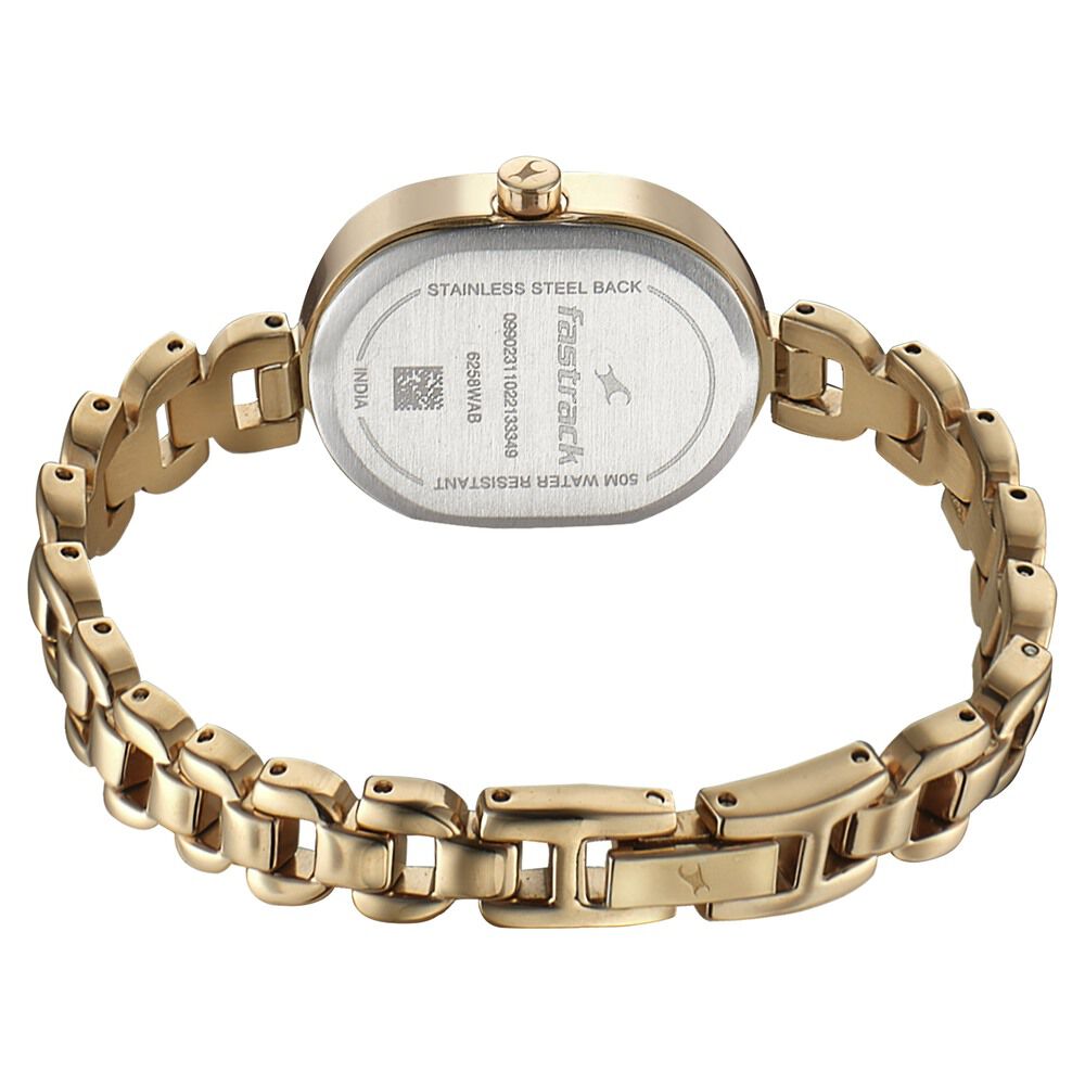 Fastrack watch golden colour sales