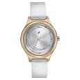 Fastrack Style Up Silver Dial Leather Strap Watch for Girls - image number 1