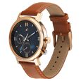Fastrack Tick Tock Quartz Analog Blue dial Leather Strap Watch for Guys - image number 2