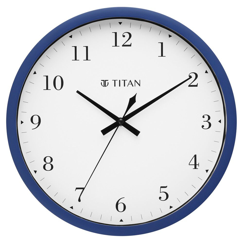 Titan wall clock with temperature 2025