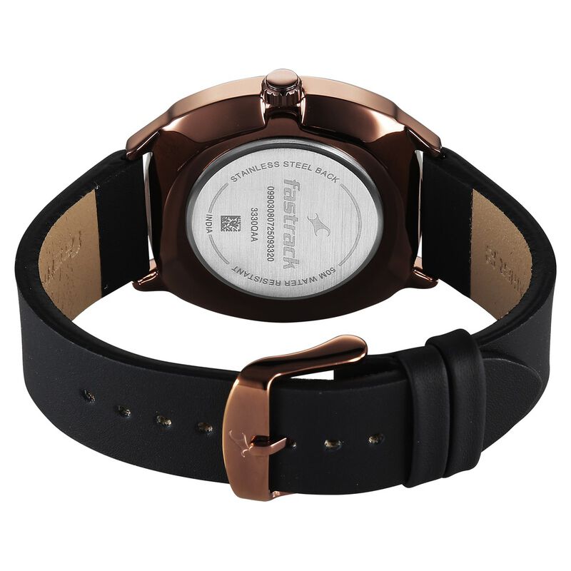 Buy Online Fastrack Tik Tok Quartz Multifunction Black Dial