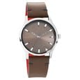 Fastrack I Love Me Quartz Analog Blue Dial Leather Strap Watch for Guys