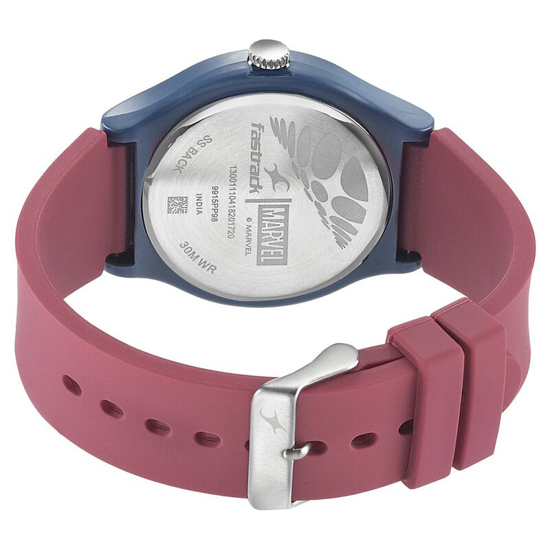 Game Over Fastrack Watch Fastrack Avengers End Game Quartz Analog Multicoloured Dial Silicone ...
