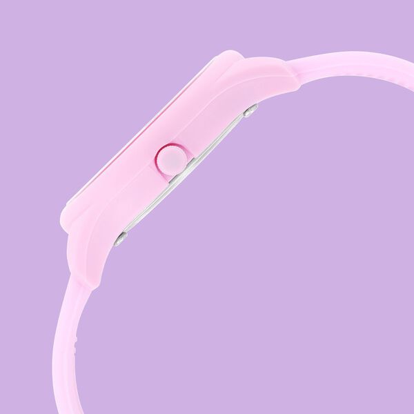 Fastrack Girls Trendy Upgrade: Pink Dial Watch with Contrast Accents - image number 3