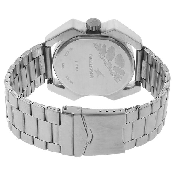 Fastrack Quartz Analog Grey Dial Metal Strap Watch for Guys - image number 3