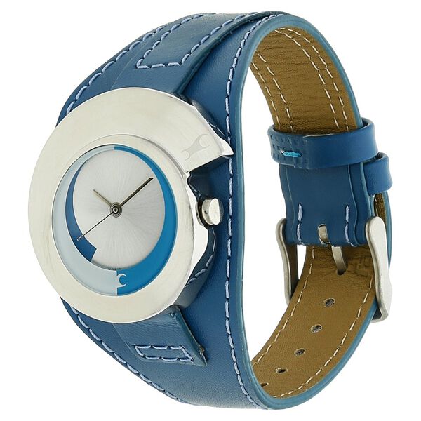Fastrack Quartz Analog White Dial Leather Strap Watch for Girls - image number 1