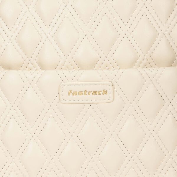 Quiltpop backpack - beige and tan - image number 8