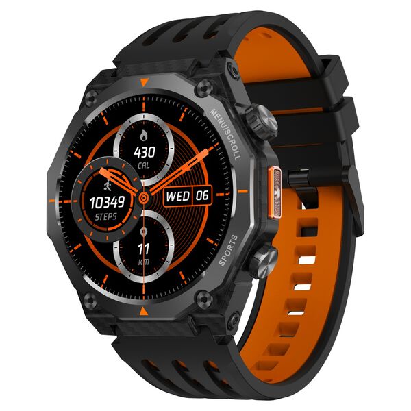 Fastrack Xtreme Adventure Smartwatch with 1.43" AMOLED Display, Dual Push Button, GPS, 100+ Multisports, Dual Tone Strap - image number 0