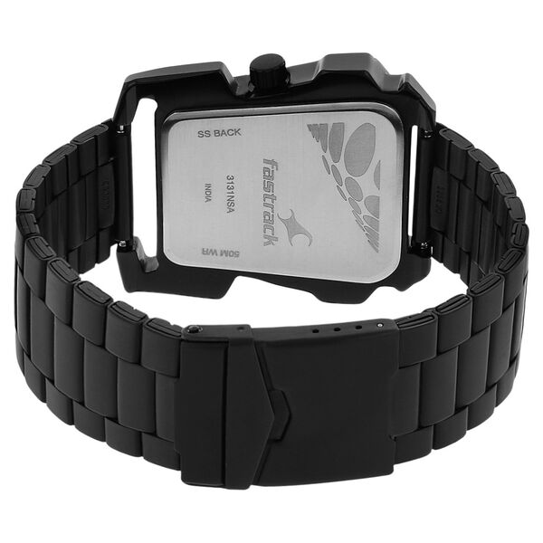 Fastrack Quartz Analog White Dial Stainless Steel Strap Watch for Guys - image number 3