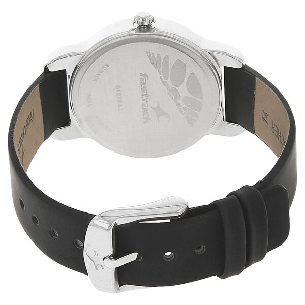 Fastrack Quartz Analog Red Dial Leather Strap Watch for Girls - image number 3
