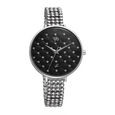 Fastrack Vyb Iconique Quartz Analog Black Dial Metal Strap Watch for Girls - image number 1