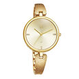 Fastrack Vyb Diva Quartz Analog Golden Dial Metal Strap Watch for Girls - image number 1