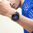 Vyb Horizon By Fastrack Quartz Analog Blue Dial Metal Strap Watch For Guys - image number 6
