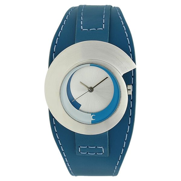 Fastrack Quartz Analog White Dial Leather Strap Watch for Girls - image number 0