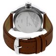 Fastrack Quartz Analog White Dial Leather Strap Watch for Guys - image number 3