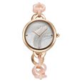 Fastrack Younique Quartz Analog Mother Of Pearl Dial Acetate And Metal Strap Watch For Girls - image number 1