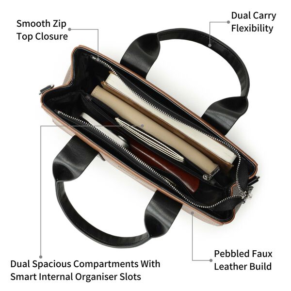 Midnight Mocha satchel - image number 3