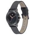Fastrack Pulse Quartz Analog Black Dial Leather Strap Watch for Girls - image number 2