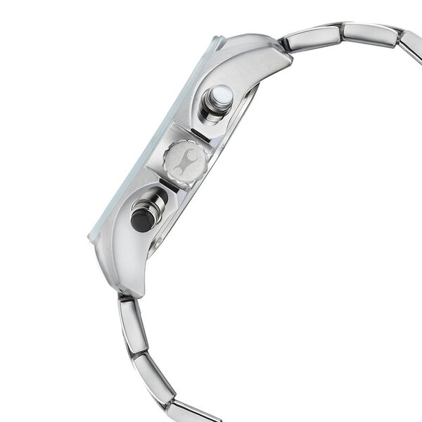 Fastrack Hitlist Quartz Chronograph Blue Dial Stainless Steel Strap Watch for Guys - image number 3