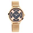 Fastrack Fit Outs Quartz Analog Black Dial Metal Strap Watch for Girls - image number 0