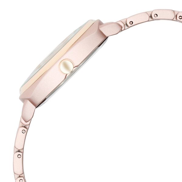 Fastrack Vyb Slayer Quartz Analog Pink Dial Metal Strap Watch for Girls - image number 4