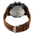 Fastrack Quartz Analog Silver Dial Leather Strap Watch for Guys - image number 3