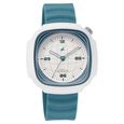 Fastrack Hype Adventure Quartz Analog White Dial Teal Silicone Strap Watch For Guys - image number 2