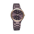 Fastrack Vyb Slayer Quartz Analog Maroon Dial Metal Strap Watch for Girls - image number 1