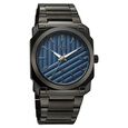 Vyb Challenger By Fastrack Quartz Analog Blue Dial Grey Stainless Steel Strap Watch For Guys - image number 1
