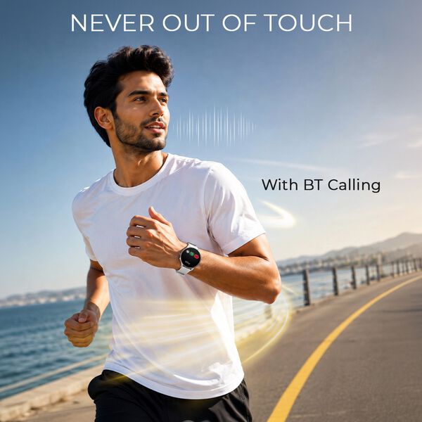 Fastrack Smart Jupiter R3 Pro 3.63 cm AMOLED Smartwatch BT Calling 100+ Sports Modes 5-Day Battery - image number 5