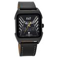 Fastrack Gamify Quartz Analog with Day and Date Black Dial Metal Strap Watch for Guys