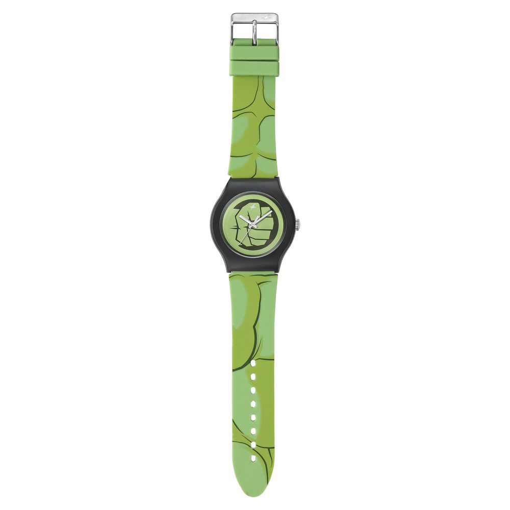 Buy Online Fastrack Avengers End Game Quartz Analog Two Toned Dial Silicone Strap Unisex Watch 9915pp92 Fastrack
