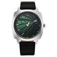 Fastrack Groove Quartz Analog Black Dial Guys Stainless Steel Watch