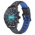 Fastrack Space Rover Quartz Multifunction Blue Dial Leather Strap Watch for Guys - image number 2