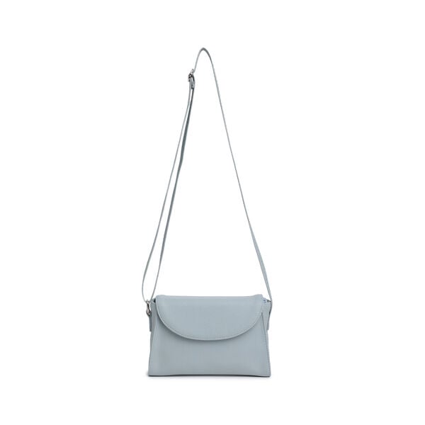 Fastrack Textured Sling Bag for Women | Chic Crossbody Bag for Girls, Ladies, Women | Spacious Bag with Slip Pocket Made of High-Quality Faux Leather (Powder Blue) - image number 0