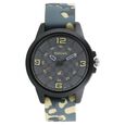 Fastrack Trendies Quartz Analog Black Dial Silicone Strap Watch for Guys