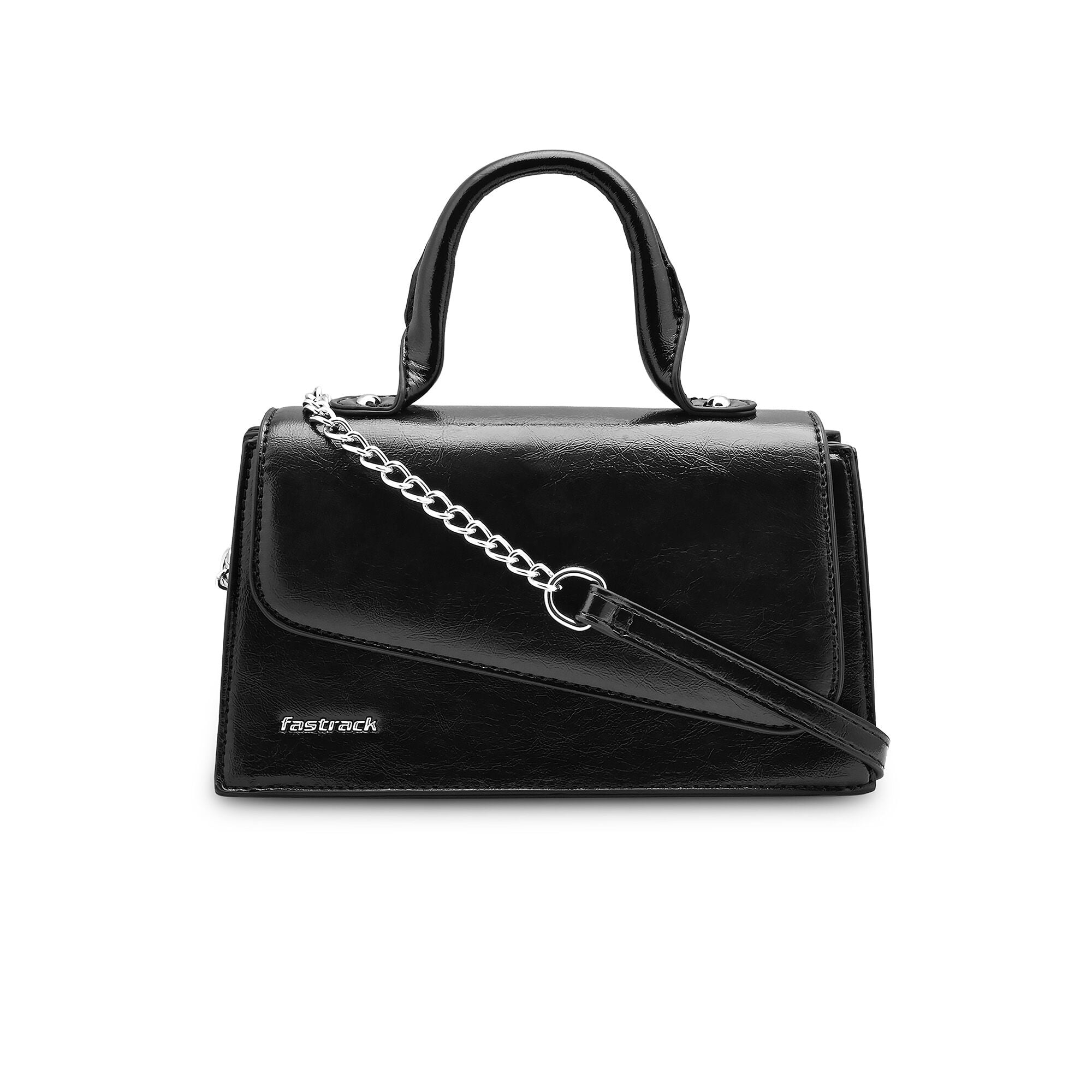 Buy Online Fastrack Lil Spark Black Sling - f254slsmp14bk1 | Fastrack