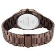 Vyb Quest By Fastrack Quartz Analog Brown Dial Brown Metal Strap Watch For Guys - image number 5