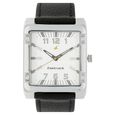 Fastrack Quartz Analog White Dial Leather Strap Watch for Guys - image number 0