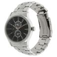 Fastrack Quartz Multifunction Black Dial Stainless Steel Strap Watch for Guys - image number 1