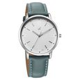 Fastrack Stunners X Quartz Analog Silver Dial Leather Strap Watch For Guys - image number 1