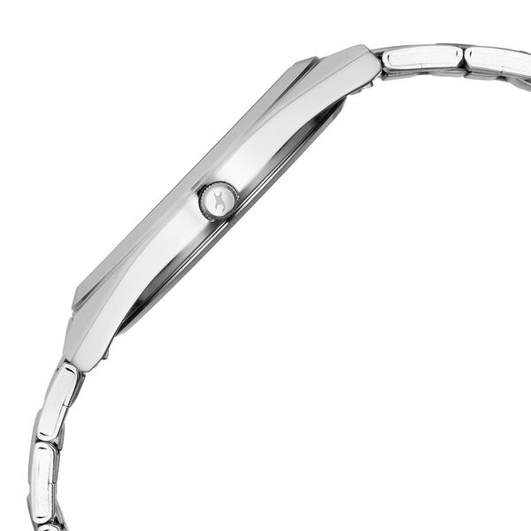 Fastrack Stunners X Quartz Analog Green Dial Stainless Steel Strap Watch For Guys - image number 3